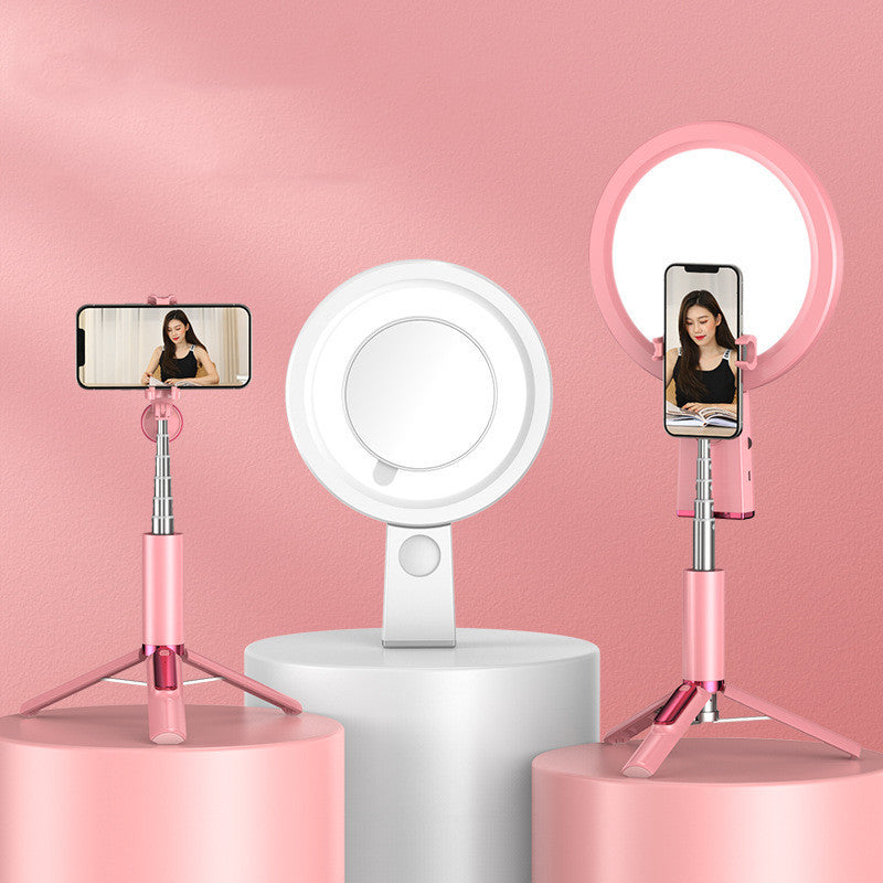 Compatible with Apple, Bluetooth Aluminum Alloy Tripod Integrated Selfie Stick Compatible with Apple, Bluetooth Aluminum Alloy Tripod Integrated Selfie Stick
